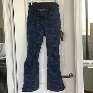 NWT Helly Hansen Switch Cargo 2.0 Ski Pant Graphite Blue Camo Size XS